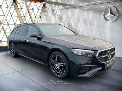 Mercedes-Benz Classe E D S.W NEW AMG PREMIUM LED 19' KAMERA NIGHT PACK Nero usata Ciampino