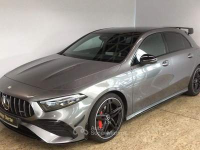 Mercedes-Benz Classe A PREMIUM NEW AEREO KIT NAVI TETTO 19' KAMERA LED Grigio usata Ciampino