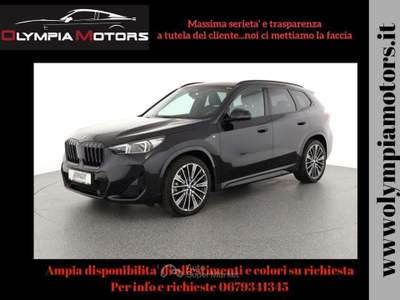 BMW X1 X1 XDRIVE 23D M SPORT NAVI LED PELLE TETTO KAMERA 20 Nero usata Ciampino