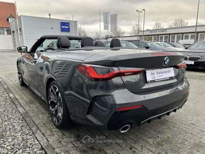 BMW Serie 4 420d 420 D CABRIO M SPORT NAVI CURVED DISPLAY LASER KAMERA Grigio usata Ciampino