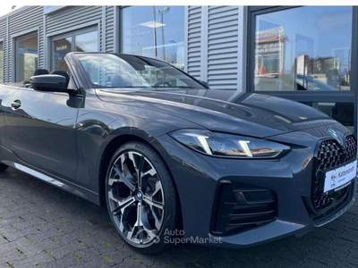 BMW Serie 4 420d 420 D CABRIO M SPORT NAVI CURVED DISPLAY LASER KAMERA Grigio usata Ciampino