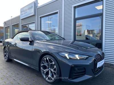 BMW Serie 4 420d 420 D CABRIO M SPORT NAVI CURVED DISPLAY LASER KAMERA Grigio usata Ciampino