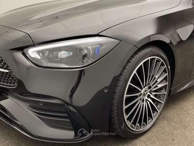 Mercedes-Benz Classe C D PREMIUM PLUS AMG 19'' NAVI KAMERA LED PANORAMA Nero usata Ciampino
