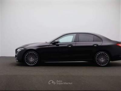 Mercedes-Benz Classe C D PREMIUM PLUS AMG 19'' NAVI KAMERA LED PANORAMA Nero usata Ciampino
