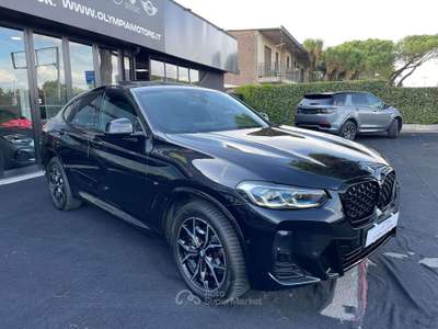 BMW X4 X4 20 I XDRIVE M SPORT LASER KAMERA 360 PANORAMA Nero usata Ciampino