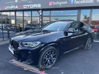 BMW X4 X4 20 I XDRIVE M SPORT LASER KAMERA 360 PANORAMA Nero usata Ciampino