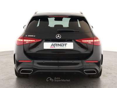 Mercedes-Benz Classe C D S.W. PREMIUM PLUS AMG 19'' NAVI KAMERA TETTO LED Nero usata Ciampino
