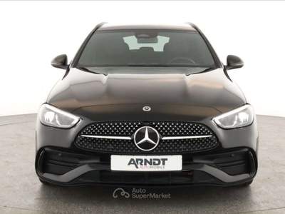Mercedes-Benz Classe C D S.W. PREMIUM PLUS AMG 19'' NAVI KAMERA TETTO LED Nero usata Ciampino