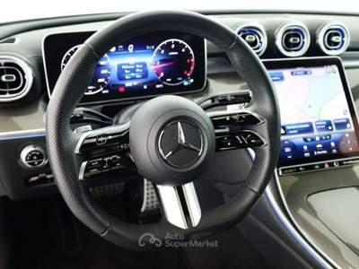 Mercedes-Benz Classe C D S.W. PREMIUM PLUS AMG 19'' NAVI KAMERA TETTO LED Nero usata Ciampino