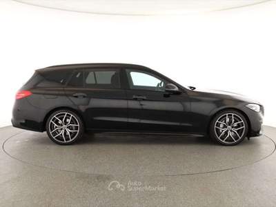 Mercedes-Benz Classe C D S.W. PREMIUM PLUS AMG 19'' NAVI KAMERA TETTO LED Nero usata Ciampino