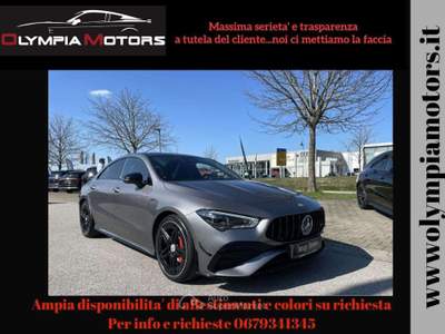 Mercedes-Benz CLA COUPE' 4M AEREO KIT LED 19' PANORAMA KAMERA Grigio usata Ciampino
