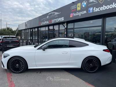Mercedes-Benz CLE COUPE D AMG PREMIUM NIGHT TETTO KAMERA DIGITAL Bianco usata Ciampino