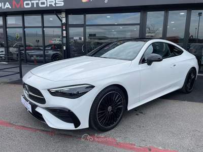 Mercedes-Benz CLE COUPE D AMG PREMIUM NIGHT TETTO KAMERA DIGITAL Bianco usata Ciampino