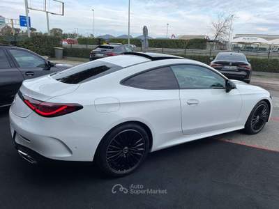 Mercedes-Benz CLE COUPE D AMG PREMIUM NIGHT TETTO KAMERA DIGITAL Bianco usata Ciampino