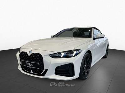 BMW Serie 4 420i 420 I CABRIO M SPORT PRO CURVED DISPLAY LED KAMERA 19 Bianco usata Ciampino