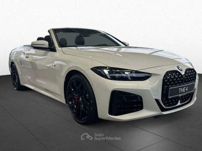 BMW Serie 4 420i 420 I CABRIO M SPORT PRO CURVED DISPLAY LED KAMERA 19 Bianco usata Ciampino