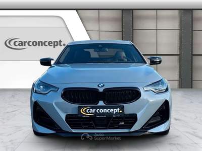 BMW Serie 2 240i 240 IM XDRIVE CURVED DISPLAY TETTO NAVI LED KAMERA H&K Grigio usata Ciampino