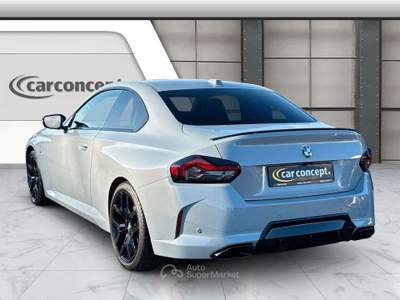 BMW Serie 2 240i 240 IM XDRIVE CURVED DISPLAY TETTO NAVI LED KAMERA H&K Grigio usata Ciampino
