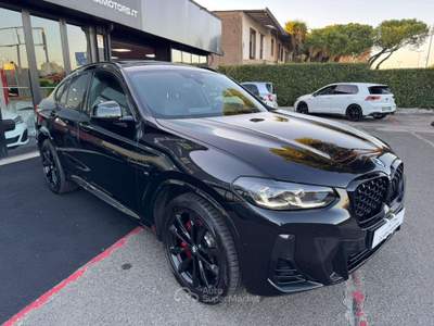 BMW X4 X4 20D M SPORT PRO LASER 20 KAMERA BLACK PACK TETTO Nero usata Ciampino