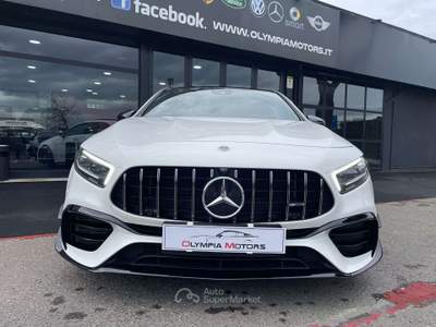 Mercedes-Benz Classe A S 4M AERO PACKET TETTO LED DRIVERS PACK KAMERA Bianco usata Ciampino
