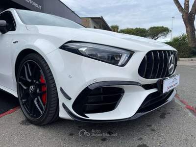 Mercedes-Benz Classe A S 4M AERO PACKET TETTO LED DRIVERS PACK KAMERA Bianco usata Ciampino