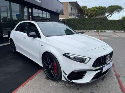 Mercedes-Benz Classe A S 4M AERO PACKET TETTO LED DRIVERS PACK KAMERA Bianco usata Ciampino