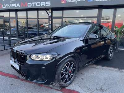 BMW X4 X4 30 I XDRIVE M SPORT LED TETTO KAMERA 360 PELLE Nero usata Ciampino