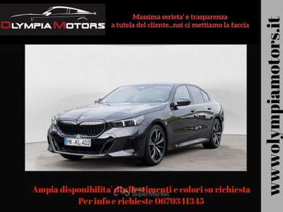 BMW Serie 5 520d 520 D M SPORT XD LASER H&K KAMERA 360 PELLE TETTO Grigio usata Ciampino