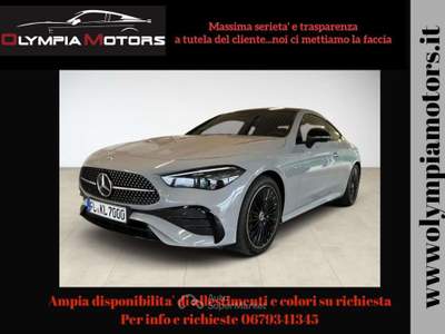 Mercedes-Benz CLE COUPE D AMG PREMIUM NIGHT TETTO KAMERA LED MBUX Grigio usata Ciampino