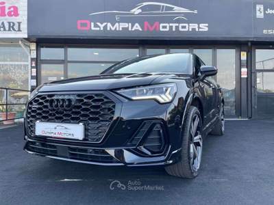 Audi Q3 40D SPB Q4 S LINE TETTO B&O 20 MATRIX KAMERA NAVI Nero usata Ciampino