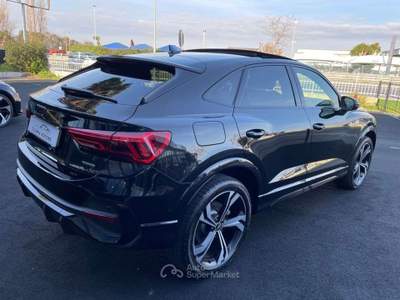 Audi Q3 40D SPB Q4 S LINE TETTO B&O 20 MATRIX KAMERA NAVI Nero usata Ciampino