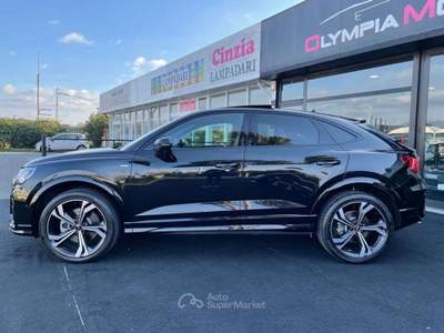 Audi Q3 40D SPB Q4 S LINE TETTO B&O 20 MATRIX KAMERA NAVI Nero usata Ciampino