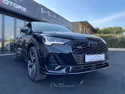 Audi Q3 40D SPB Q4 S LINE TETTO B&O 20 MATRIX KAMERA NAVI Nero usata Ciampino