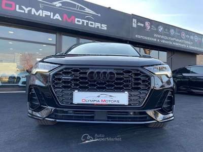Audi Q3 40D SPB Q4 S LINE TETTO B&O 20 MATRIX KAMERA NAVI Nero usata Ciampino
