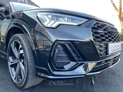 Audi Q3 40D SPB Q4 S LINE TETTO B&O 20 MATRIX KAMERA NAVI Nero usata Ciampino