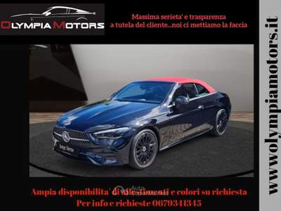 Mercedes-Benz CLE CABRIO D AMG PREMIUM NIGHT DIGITAL LIGHT Nero usata Ciampino