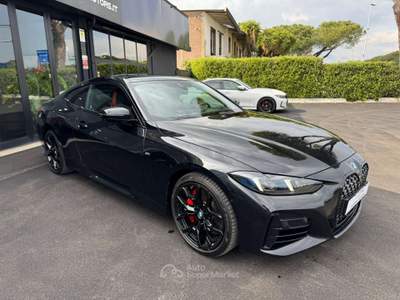 BMW Serie 4 430i 430 I XDRIVE COUPE' M SPORT PRO LASER 19 KAMERA 360 Nero usata Ciampino