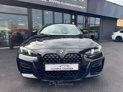 BMW Serie 4 430i 430 I XDRIVE COUPE' M SPORT PRO LASER 19 KAMERA 360 Nero usata Ciampino