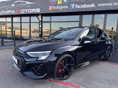 Audi RS 3 SPB QUATTRO VIRTUAL LED NAVI 19' B&O KAMERA Nero usata Ciampino