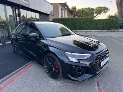 Audi RS 3 SPB QUATTRO VIRTUAL LED NAVI 19' B&O KAMERA Nero usata Ciampino