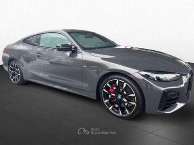 BMW Serie 4 M4 440 M440 COUPE' XDRIVE TETTO LASER H&K KAMERA CARBON Grigio usata Ciampino