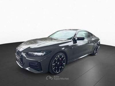 BMW Serie 4 M4 440 M440 COUPE' XDRIVE TETTO LASER H&K KAMERA CARBON Grigio usata Ciampino