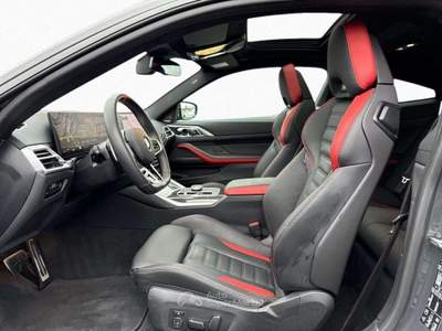 BMW Serie 4 M4 440 M440 COUPE' XDRIVE TETTO LASER H&K KAMERA CARBON Grigio usata Ciampino