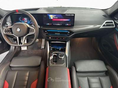 BMW Serie 4 M4 440 M440 COUPE' XDRIVE TETTO LASER H&K KAMERA CARBON Grigio usata Ciampino
