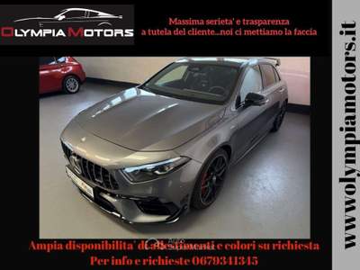 Mercedes-Benz Classe A S 4M SIZE RACE TETTO LED AEREO KIT KAMERA Grigio usata Ciampino