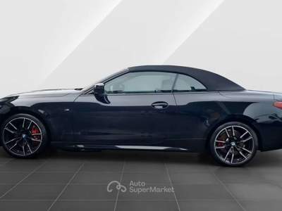 BMW Serie 4 M4 440 M440 CABRIO XDRIVE NAVI LASER H&K KAMERA Nero usata Ciampino