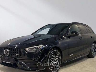 Mercedes-Benz Classe C PREMIUM AMG 4M LASER TETTO KAMERA NIGHT PACK 20'' Nero usata Ciampino