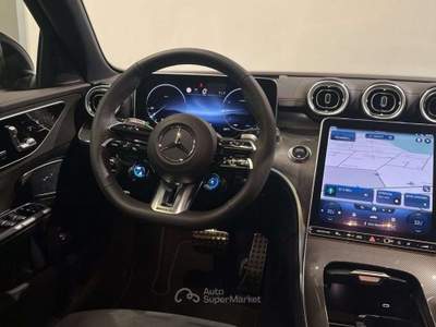 Mercedes-Benz Classe C PREMIUM AMG 4M LASER TETTO KAMERA NIGHT PACK 20'' Nero usata Ciampino
