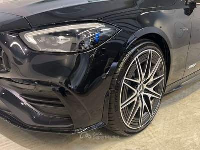 Mercedes-Benz Classe C PREMIUM AMG 4M LASER TETTO KAMERA NIGHT PACK 20'' Nero usata Ciampino