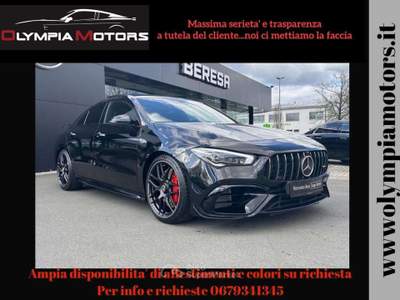 Mercedes-Benz CLA S 4M AEREO KIT TETTO MATRIX KAMERA BURMESTER Nero usata Ciampino